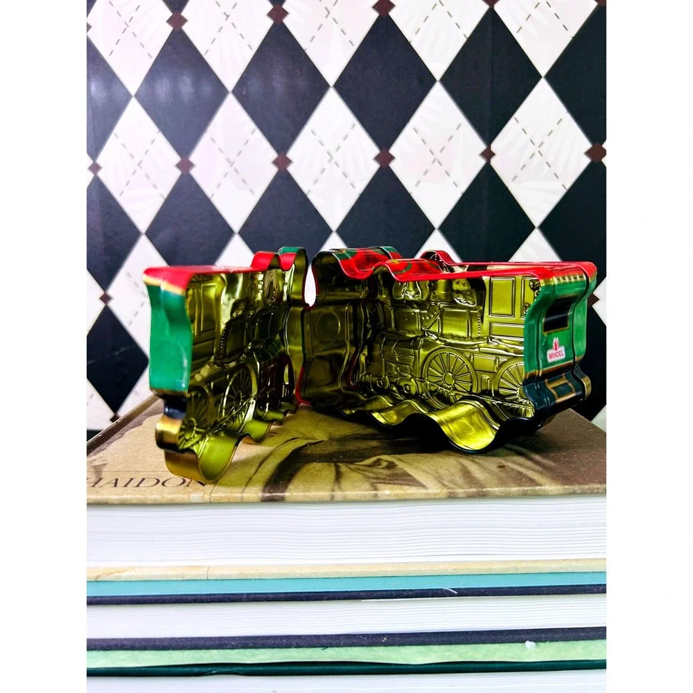 Windel Christmas‎ Express Tin Train Container Santa Holiday Candy or Tea Tin